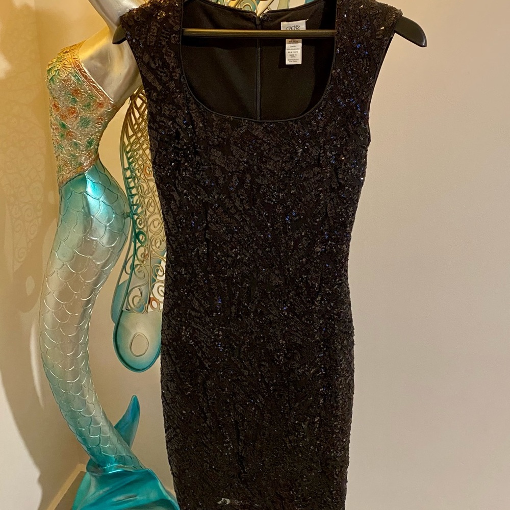 Cache sequin dress size O